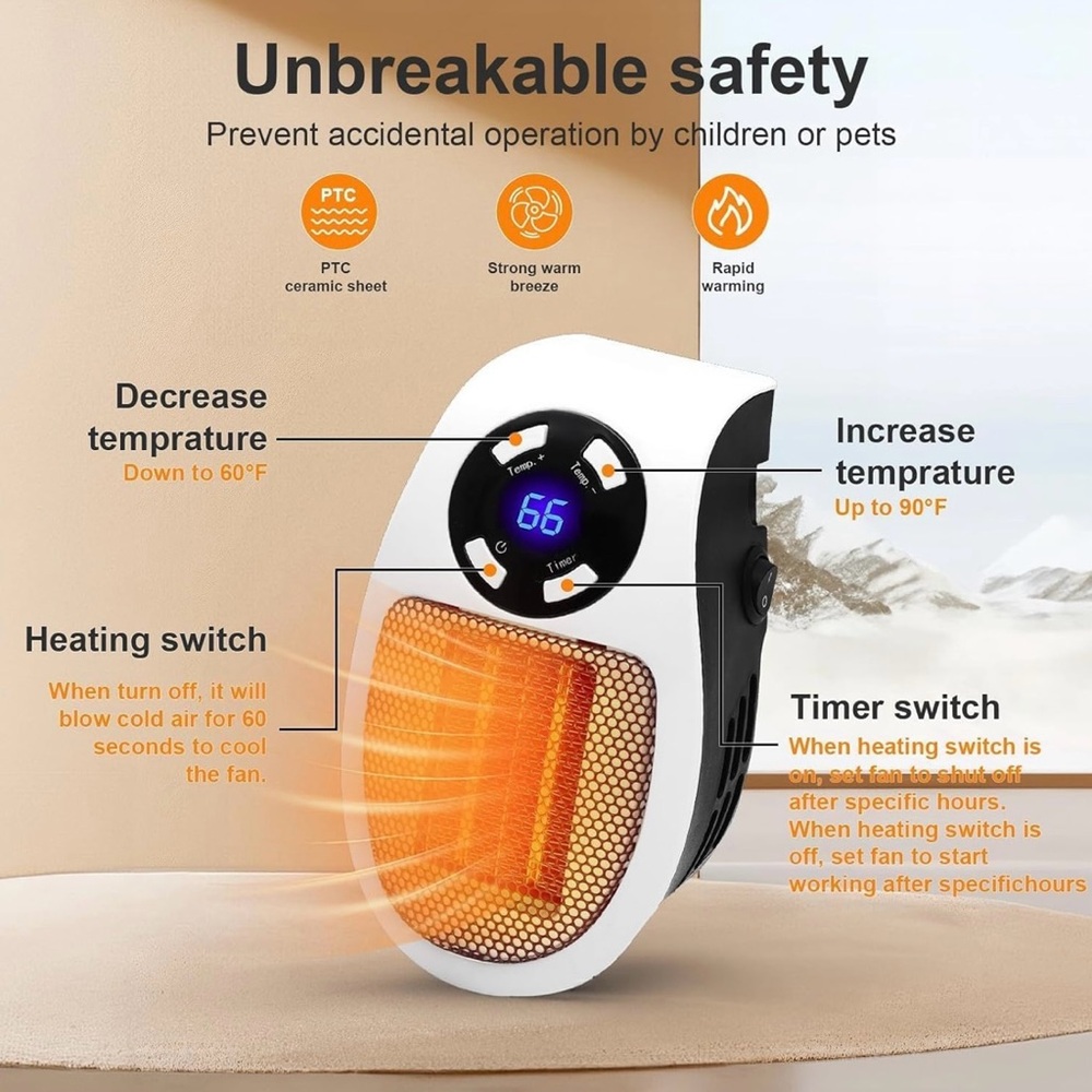 Portable Electric Heater